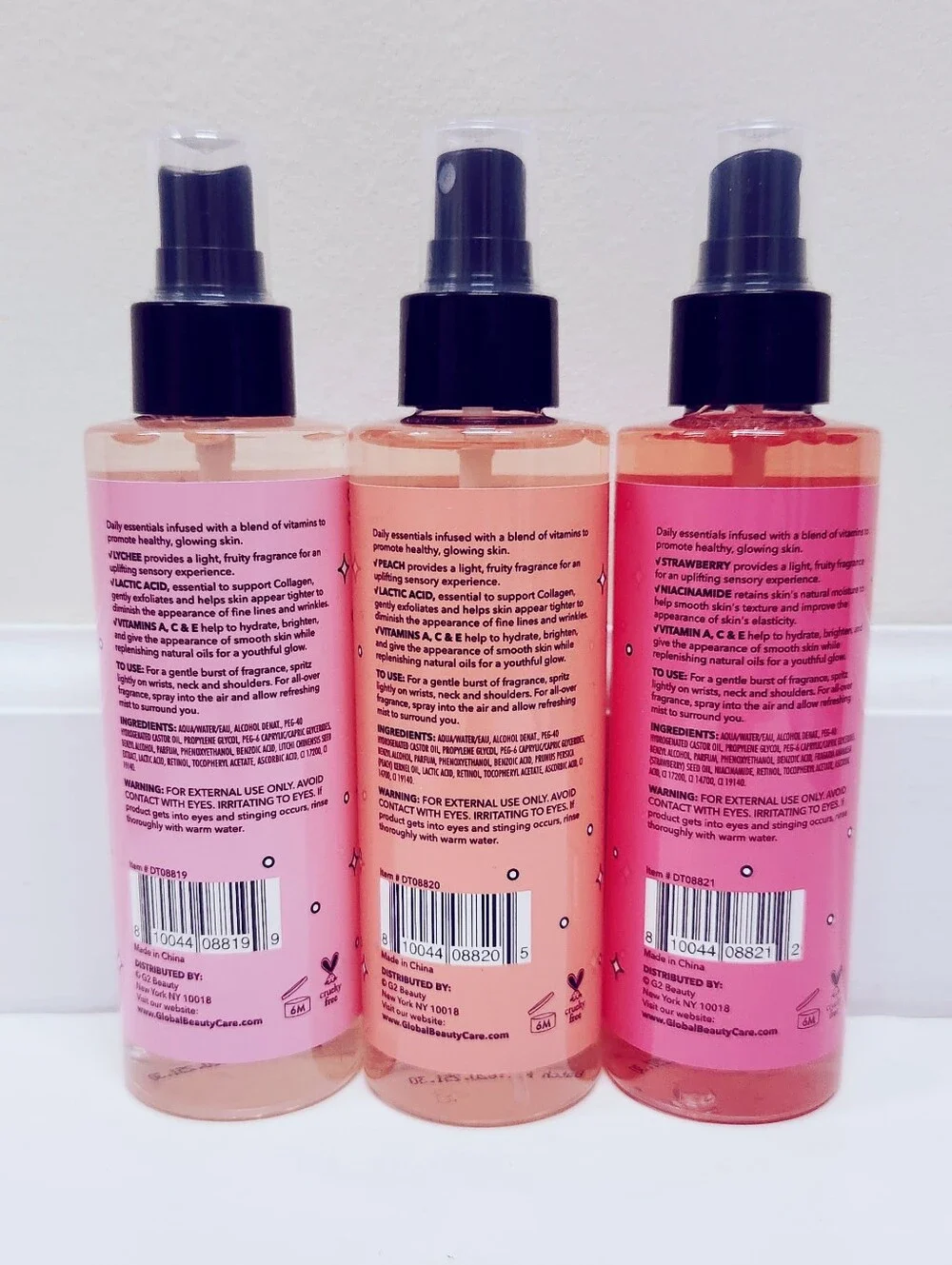 Global Beauty Care Hair and Body Mist Set